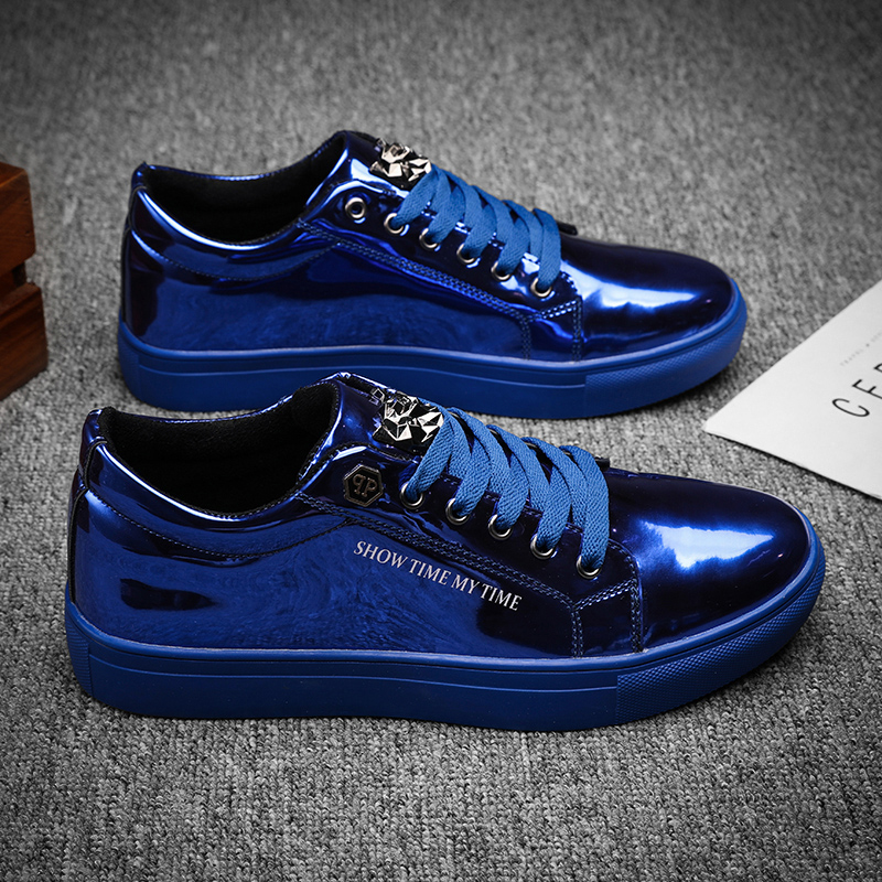 Street Fashion Walking - Sepatu Kasual Pria Mewah Sepatu Papan