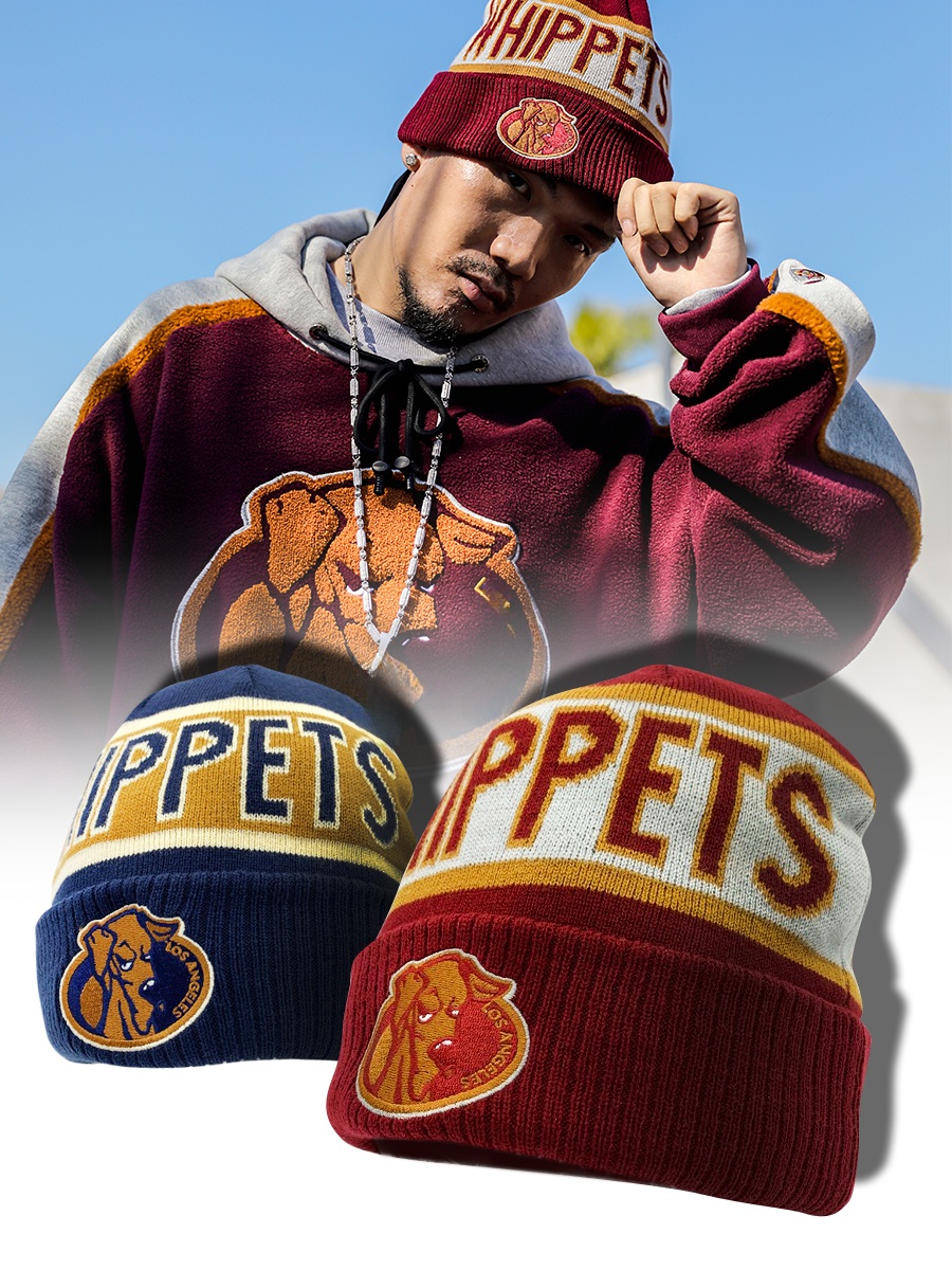 Street Fashion Logo - Topi Rajut Retro Topi Dingin Gaya