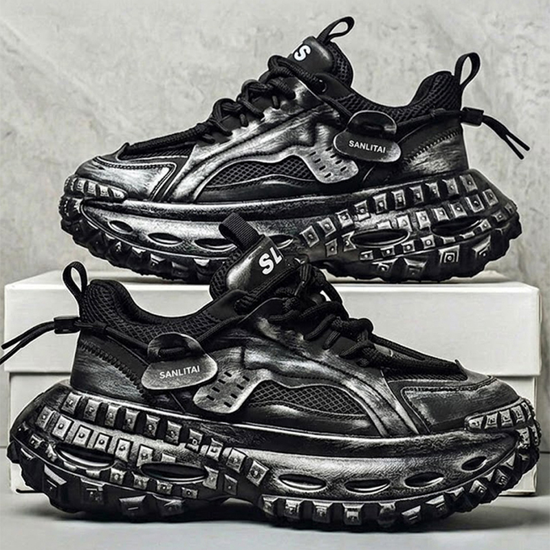 Street Fashion Walking - Sepatu Sneakers Chunky Dad Ukuran Besar