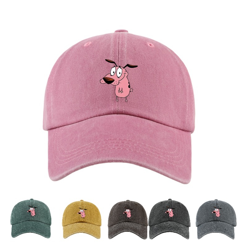 Bucket Hat Embroidered - 1 buah topi baseball wanita dengan
