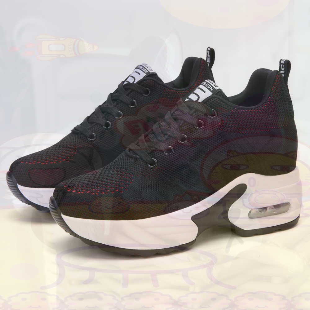 Street Fashion Uk - Merah Ukuran 36 Sepatu Wanita Tenis