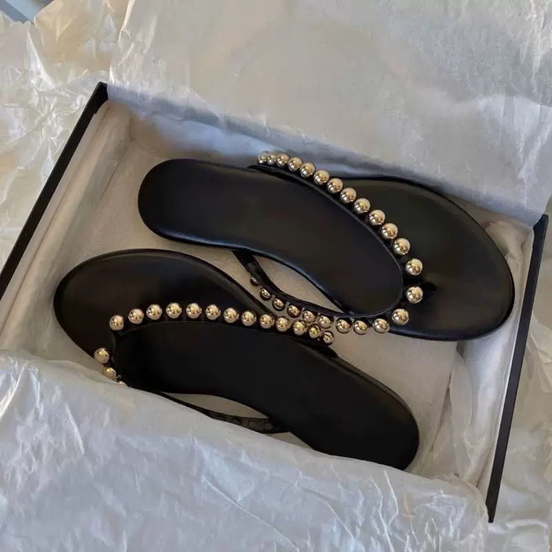 Street Fashion Walking - Sandal Jepit Wanita Musim Panas 2026,