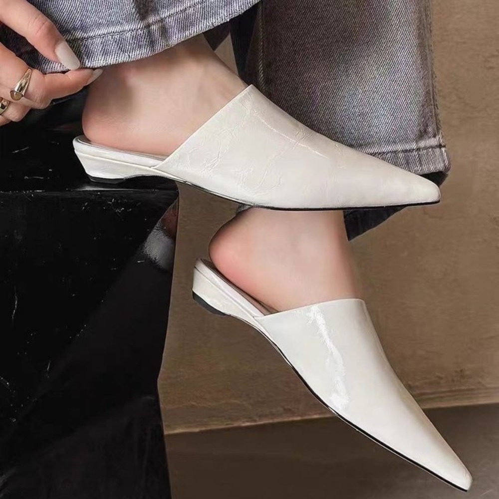 Street Fashion Luxury - Sepatu Mules Wanita Mewah Desainer, Sandal