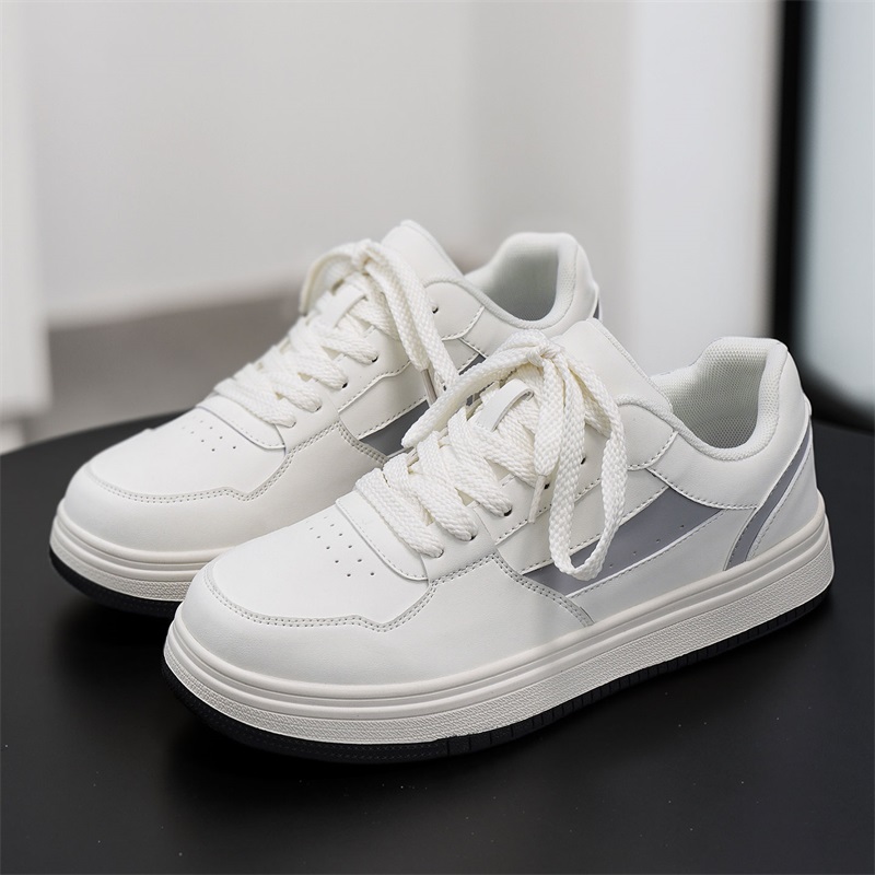 Street Fashion Walking - Sepatu Skateboard Klasik Pria, Sneakers Kasual