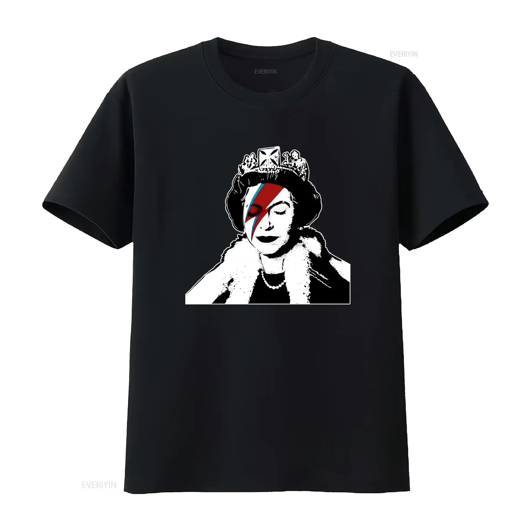 Street Fashion Uk - Kaos Seni Grafiti Banksy Queen Desain