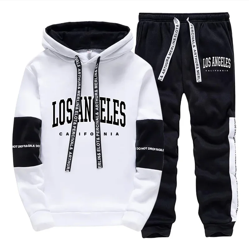Street Fashion Hoodie - Setelan Olahraga Pria 2026, Sweater Berkerudung