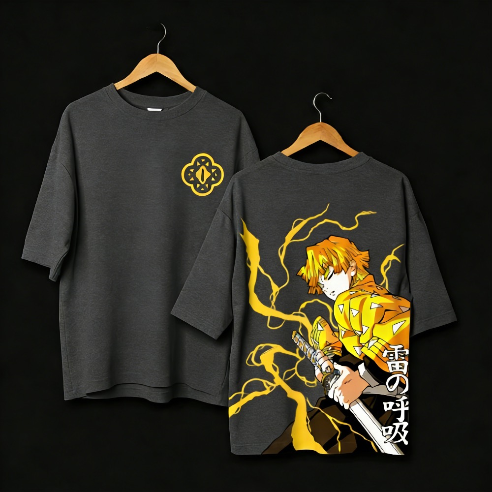 Street Fashion Japan - Kaus Pria dan Wanita Gambar Anime