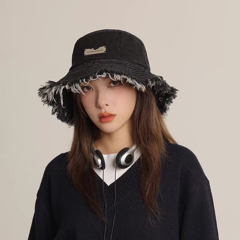 Topi Koboi Nelayan Wanita Musi - Bucket Hat Embroidered ulasan dan harga