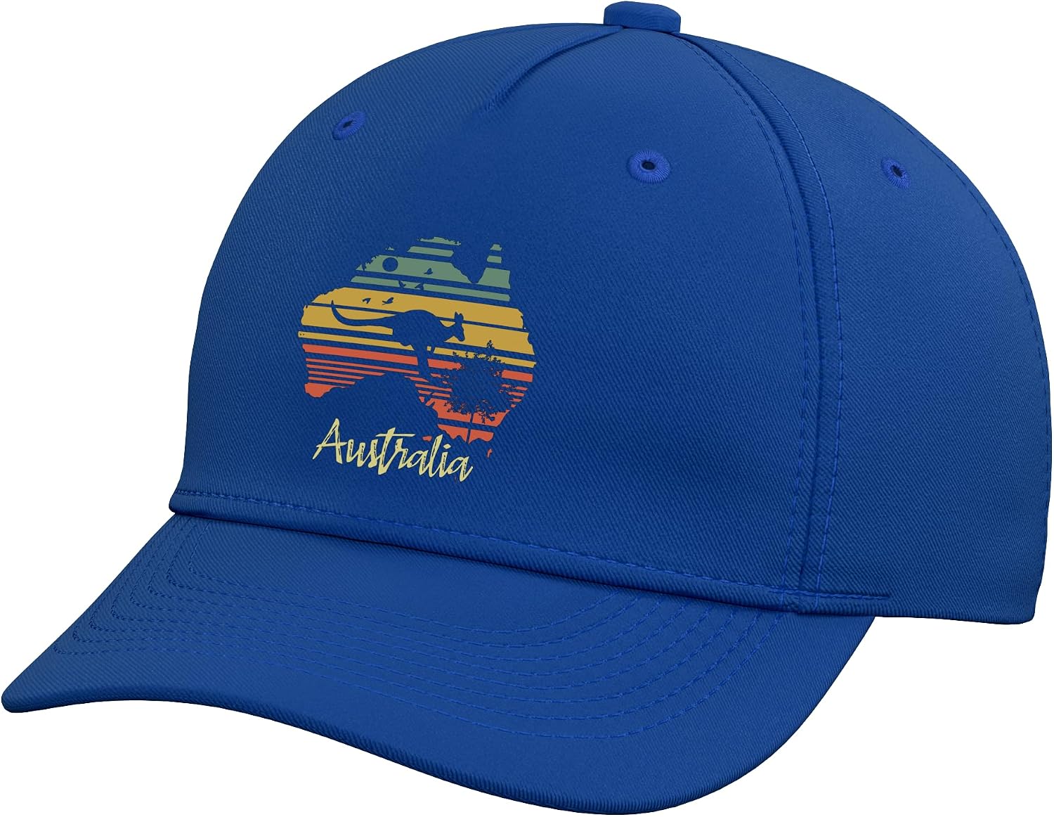 Topi Bisbol Vintage Land Map A - Street Fashion Australia ulasan dan harga