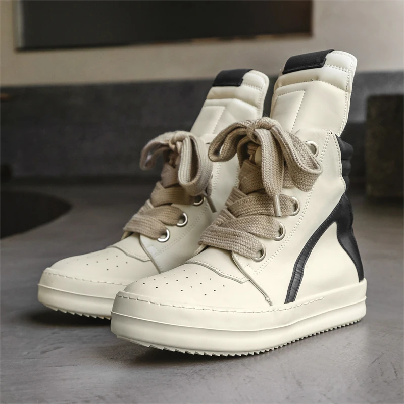 Sepatu Kasual Mewah Pria Gaya  - Street Fashion Luxury ulasan dan harga