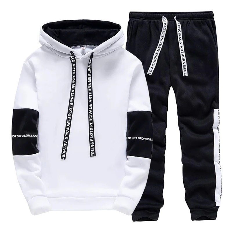Setelan Olahraga Pria, Sweater - Street Fashion Hoodie ulasan dan harga