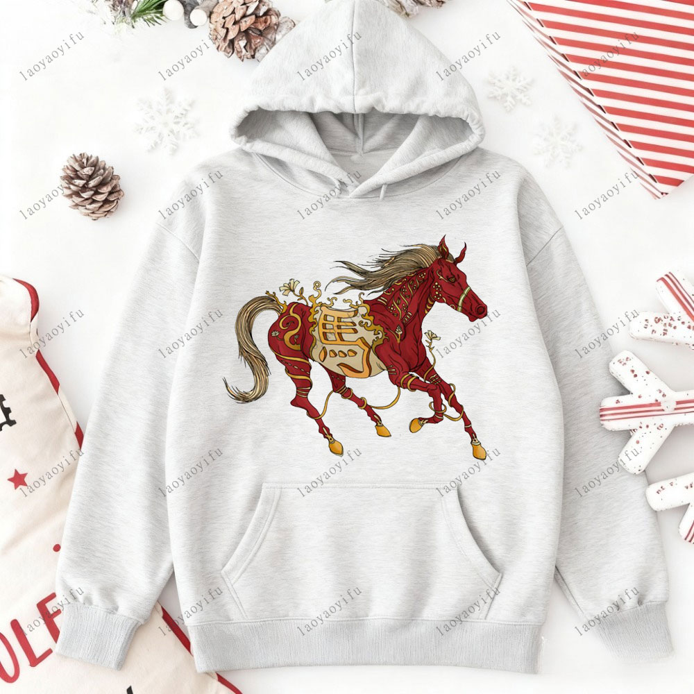 Hoodie Grafis Tahun Baru Imlek - Street Fashion Essentials ulasan dan harga
