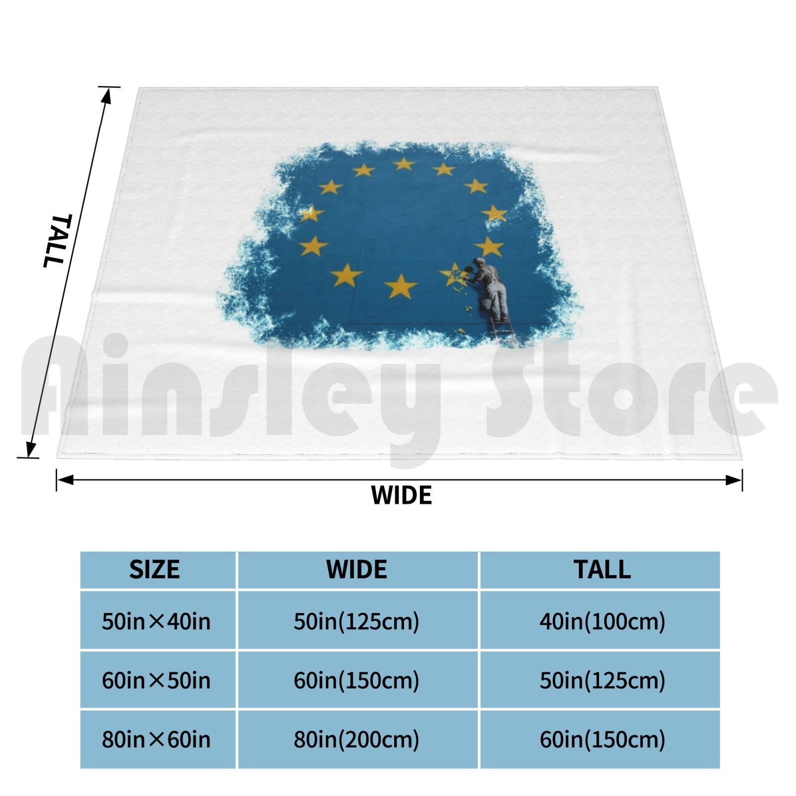 Selimut Eu Fashion Custom Bank - Street Fashion Uk ulasan dan harga