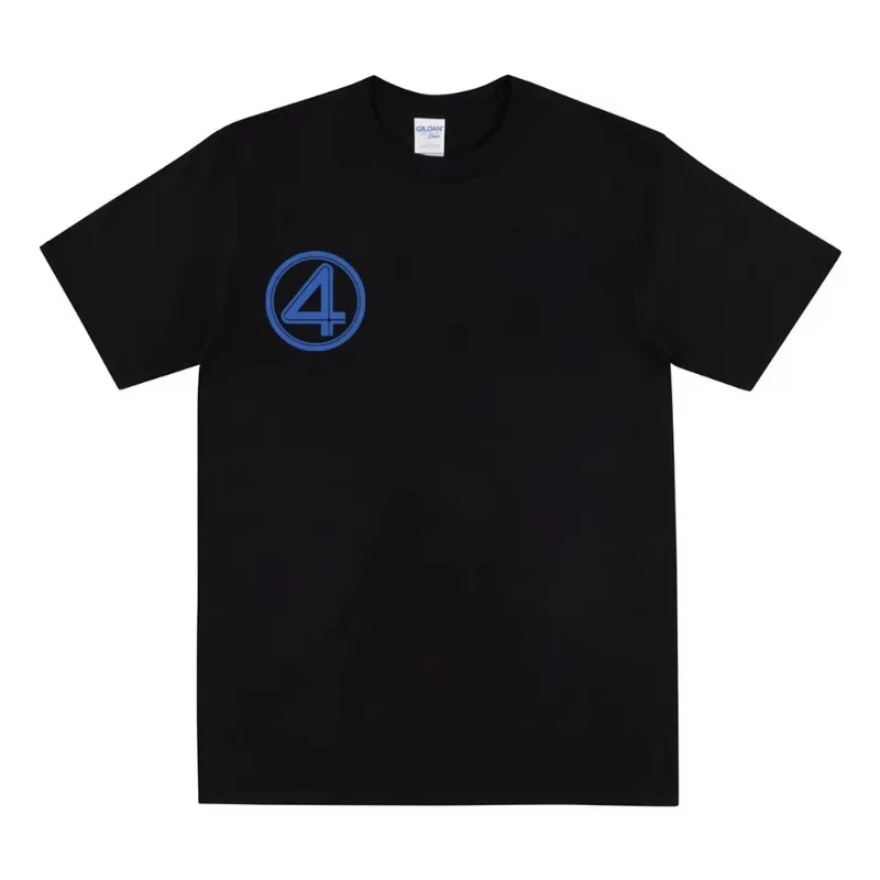 Kaos Fantastic Four Kaos Logo  - Street Fashion Logo ulasan dan harga