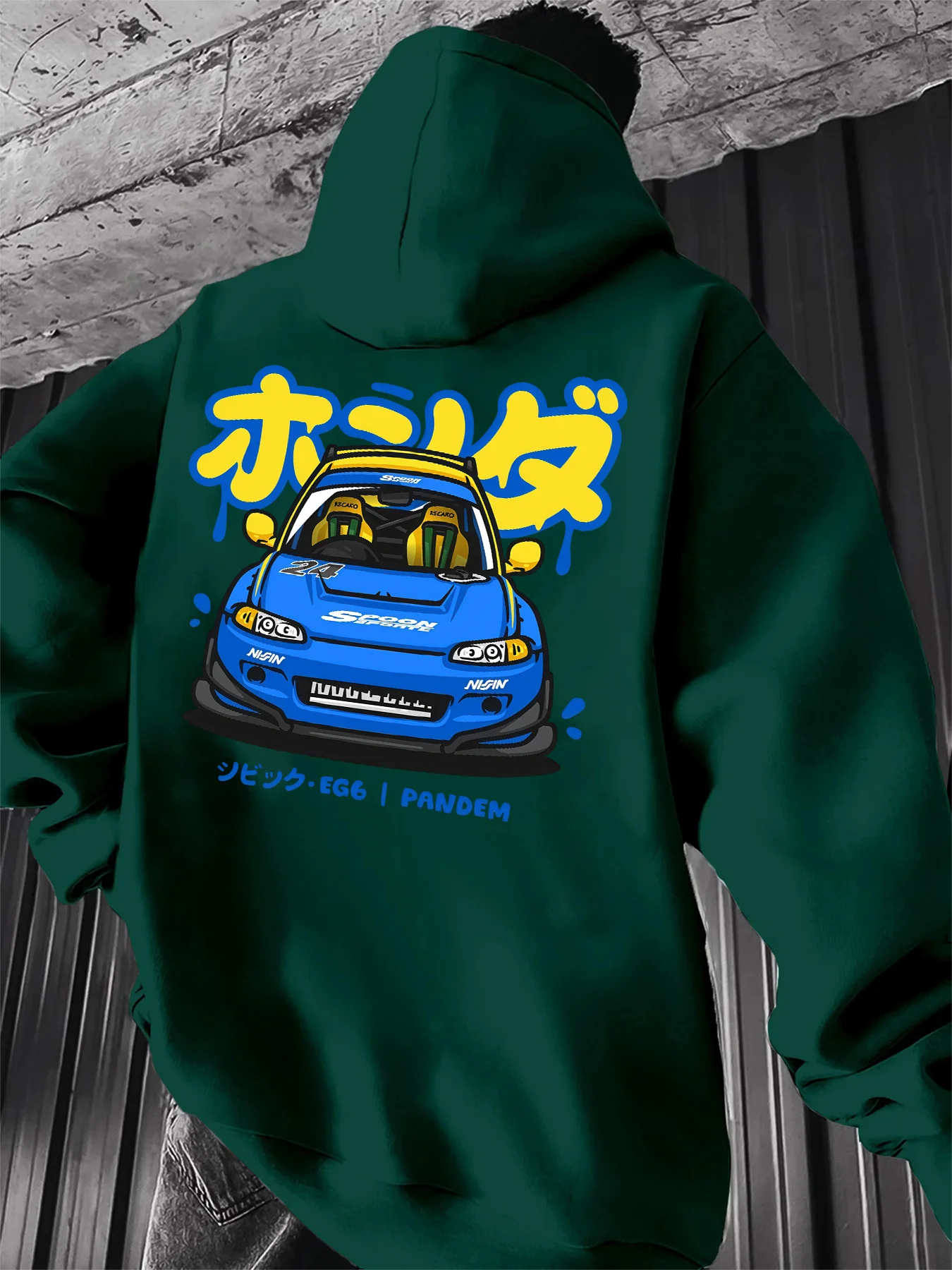 Hoodie Unisex Lengan Panjang d - Street Fashion Culture ulasan dan harga