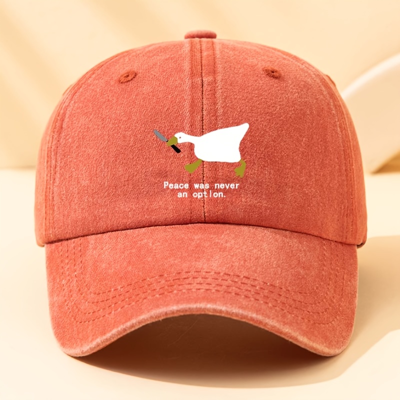 Topi baseball bermotif angsa m - Bucket Hat Embroidered ulasan dan harga