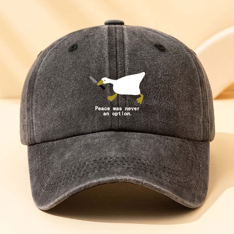 Topi baseball bermotif angsa m - Bucket Hat Embroidered ulasan dan harga