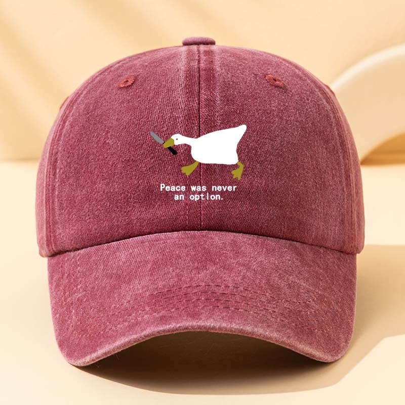Topi baseball bermotif angsa m - Bucket Hat Embroidered ulasan dan harga