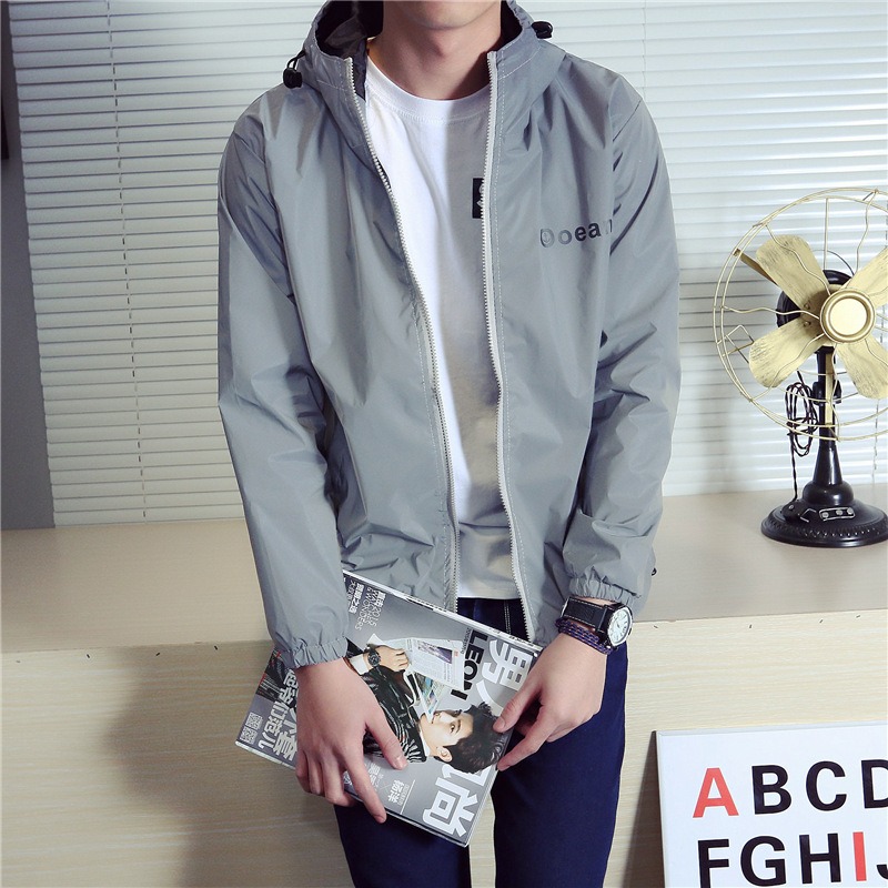 Jaket Angin LED Menyala untuk  - Reflective Jacket Running ulasan dan harga