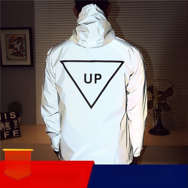Jaket Angin LED Menyala untuk  - Reflective Jacket Running ulasan dan harga