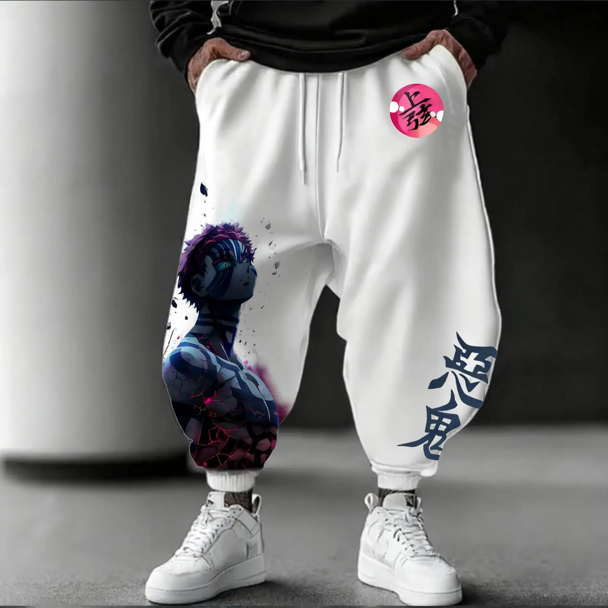 Celana Anime Demon Slayer Akaz - Street Fashion Japan ulasan dan harga