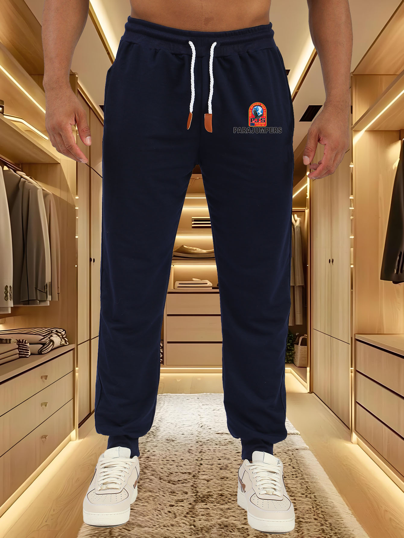 Celana Jogger Pria Parajumpers - Street Fashion Logo ulasan dan harga