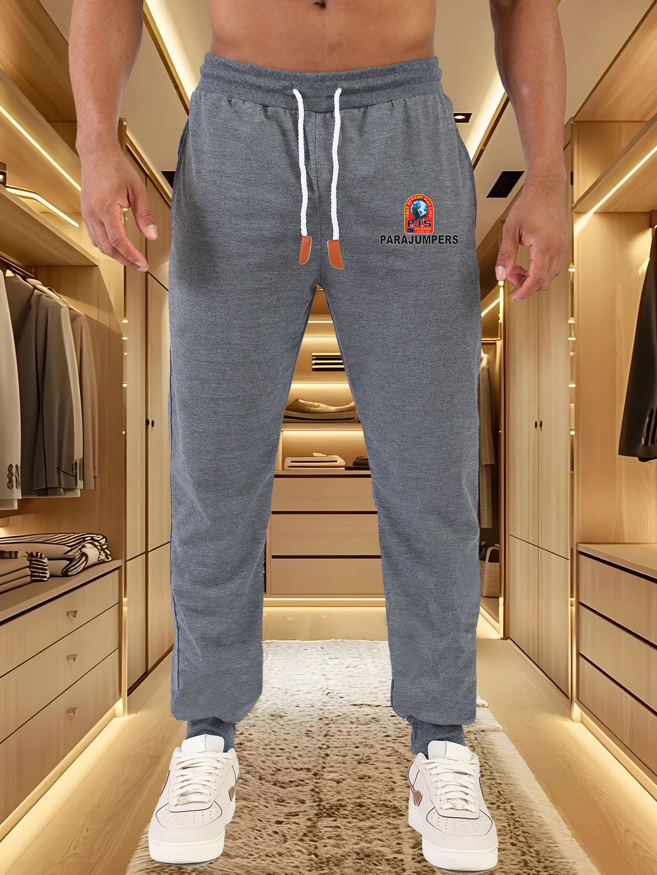 Celana Jogger Pria Parajumpers - Street Fashion Logo ulasan dan harga