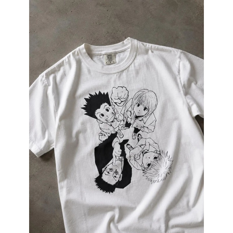 Kaos HxH, Kaos Anime Gaya Jala - Street Fashion Japan ulasan dan harga
