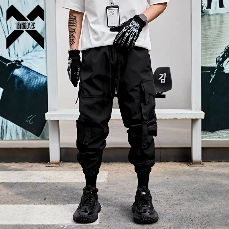 Celana Cargo Techwear Pria 202 - Techwear Pants Tactical ulasan dan harga