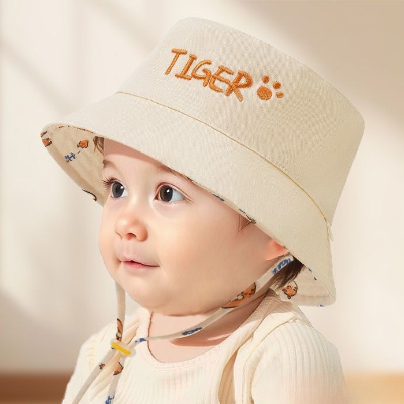 Topi ember bayi bordir huruf,  - Bucket Hat Embroidered ulasan dan harga