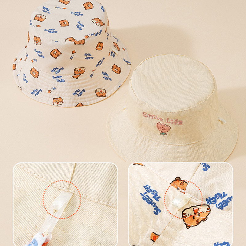 Topi ember bayi bordir huruf,  - Bucket Hat Embroidered ulasan dan harga