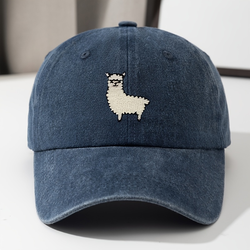 Topi Bisbol Pola Domba Lucu un - Bucket Hat Embroidered ulasan dan harga