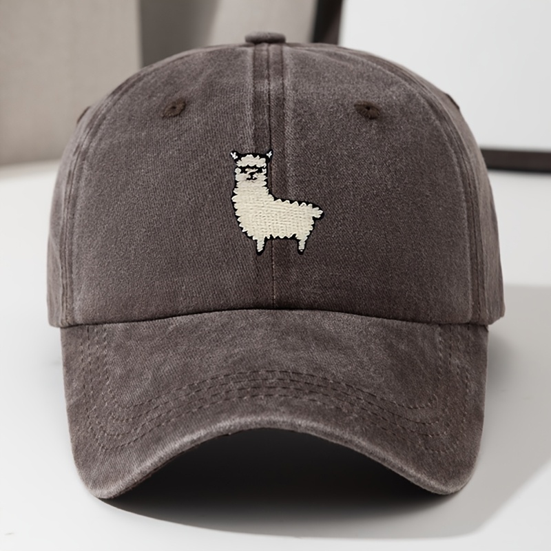Topi Bisbol Pola Domba Lucu un - Bucket Hat Embroidered ulasan dan harga