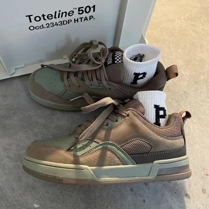 Sepatu kets antik modis sepatu - Street Fashion Walking ulasan dan harga