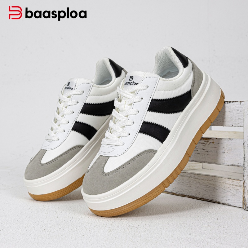 Baasploa Sepatu Platform Wanit - Street Fashion Walking ulasan dan harga