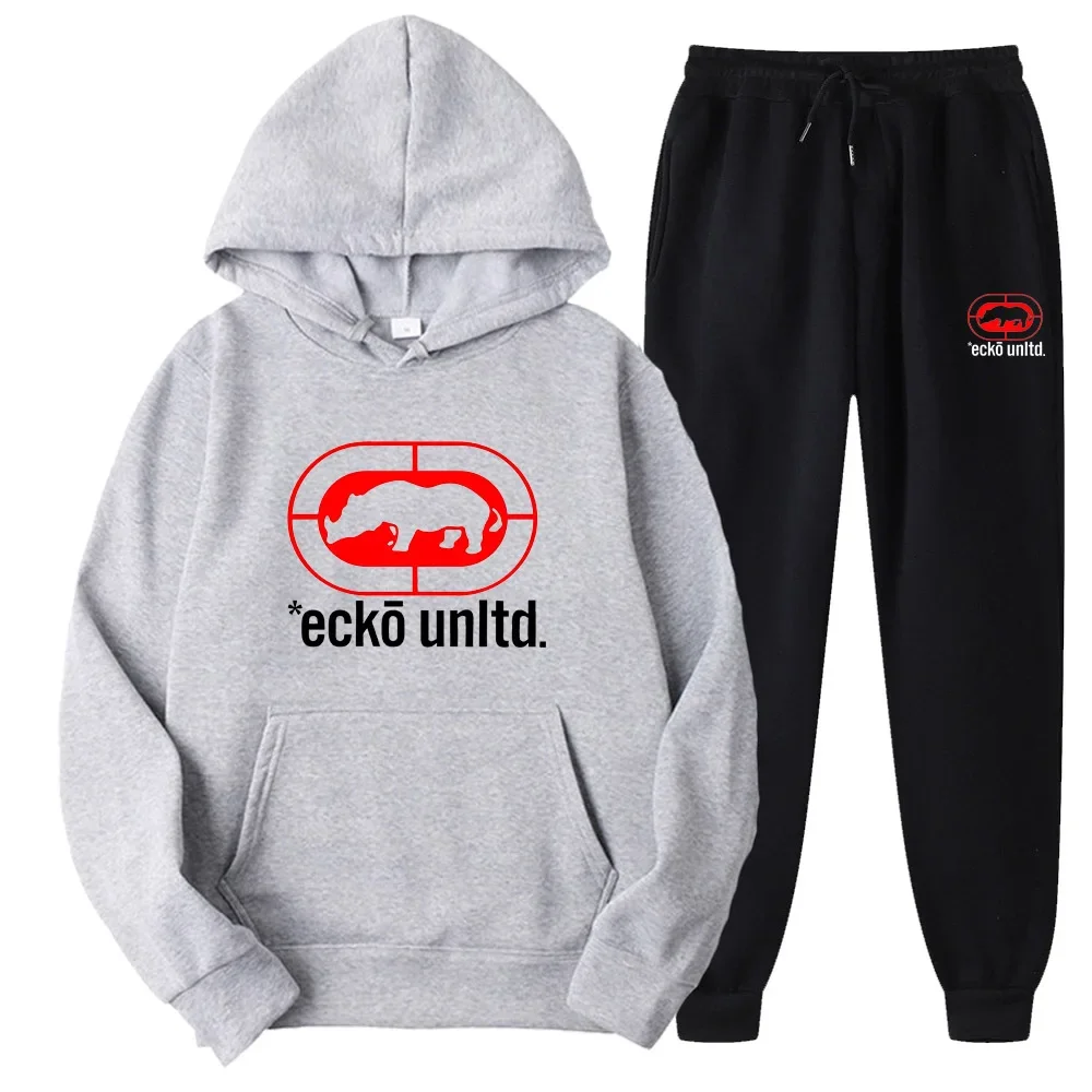 Ecko Unltd. Setelan Hoodie dan - Street Fashion Hoodie ulasan dan harga