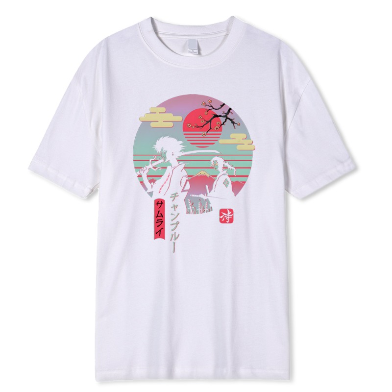 2 Kaus Pria Gambar Cetak Hip H - Street Fashion Walking ulasan dan harga