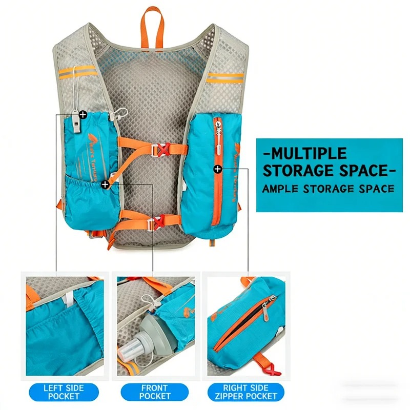 Tas Ransel Lari Marathon, Tas  - Reflective Jacket Running ulasan dan harga