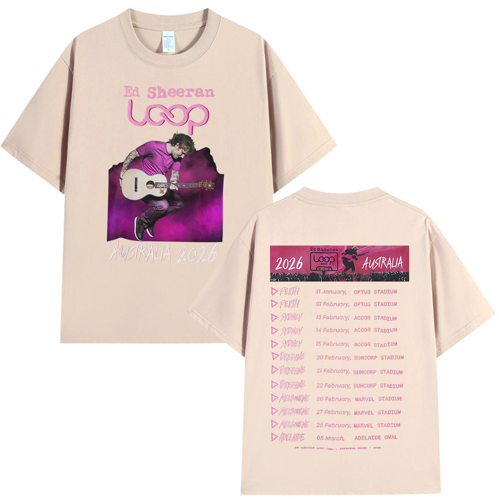 Ed Sheeran Loop Tour Australia - Street Fashion Australia ulasan dan harga