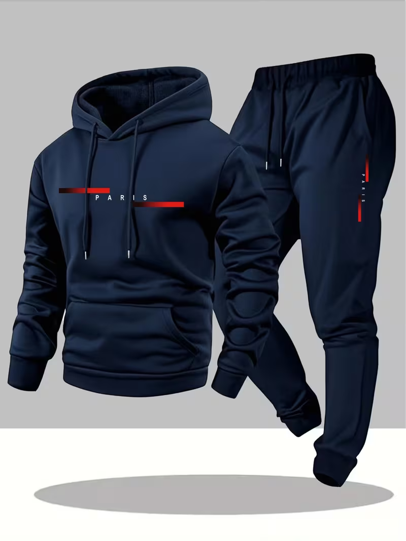 Set Hoodie dan Celana Thermal  - Street Fashion Hoodie ulasan dan harga
