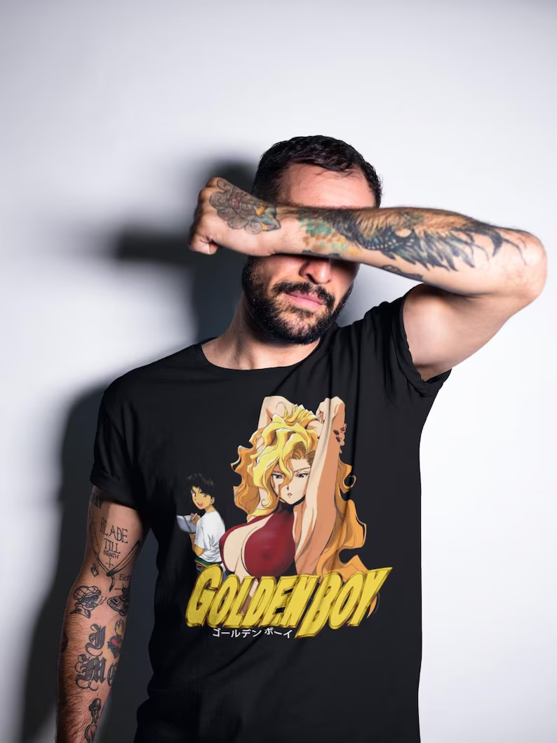 Kaos Golden Boy Vintage Longga - Street Fashion For Boy ulasan dan harga