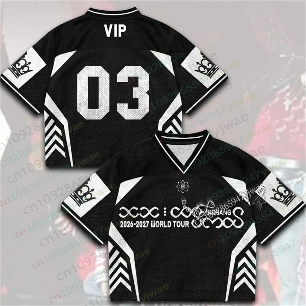 Kaos Jersey Jaring Piano KPOP- - Street Fashion Outfit For Men ulasan dan harga