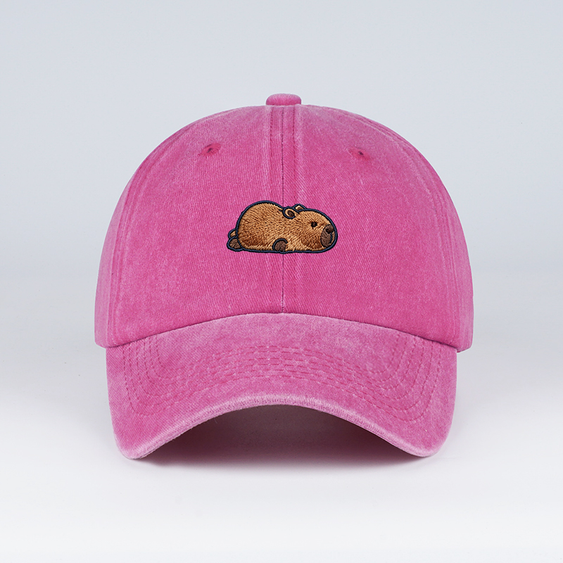 Topi Bisbol Bordir Kapibara Mu - Bucket Hat Embroidered ulasan dan harga