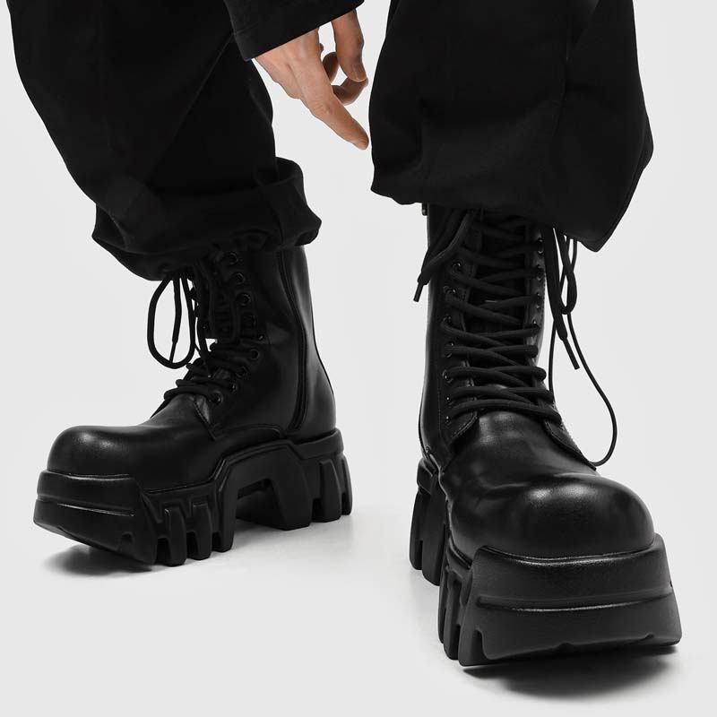 Sepatu Bot Pria Modis BerSol T - Street Fashion Outfit For Men ulasan dan harga