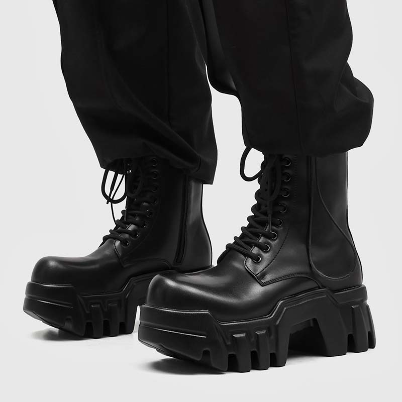 Sepatu Bot Pria Modis BerSol T - Street Fashion Outfit For Men ulasan dan harga