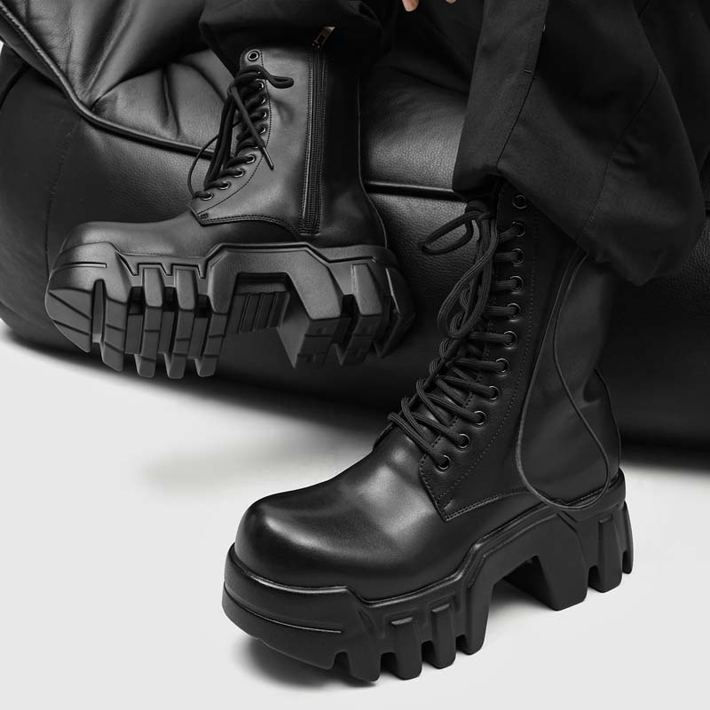 Sepatu Bot Pria Modis BerSol T - Street Fashion Outfit For Men ulasan dan harga