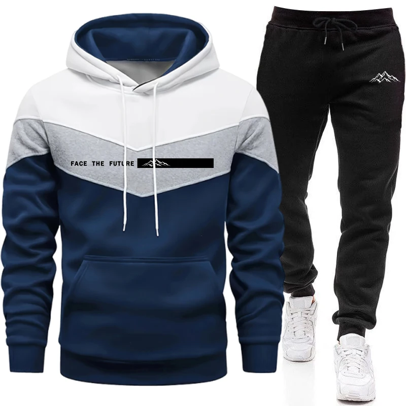Setelan Olahraga Pria, Sweater - Street Fashion Hoodie ulasan dan harga