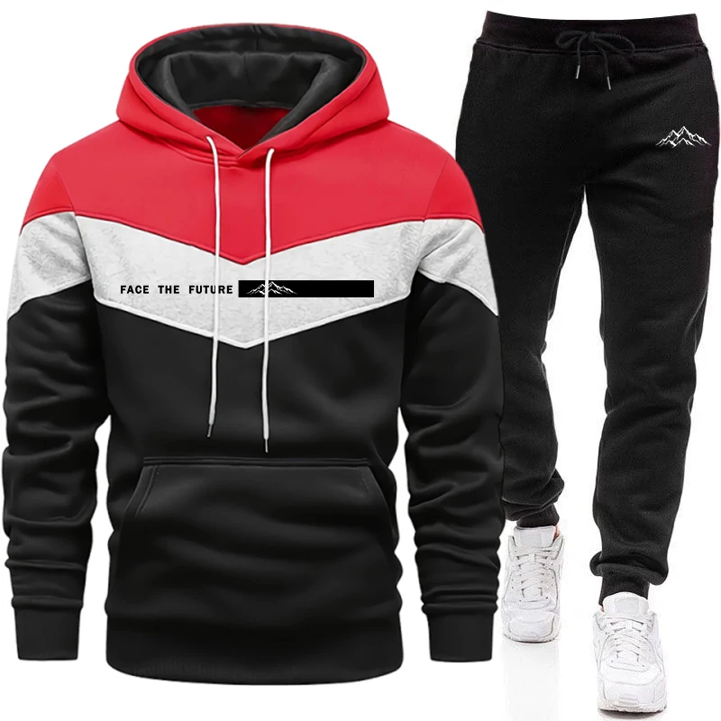 Setelan Olahraga Pria, Sweater - Street Fashion Hoodie ulasan dan harga