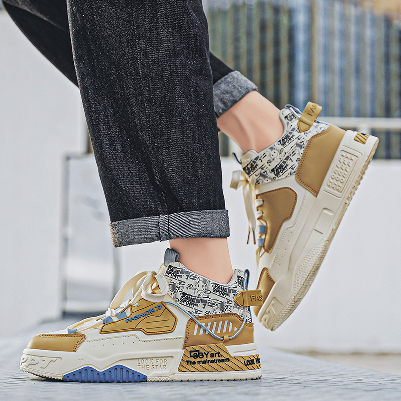 Sepatu Pria High Top Model Boa - Street Fashion Walking ulasan dan harga