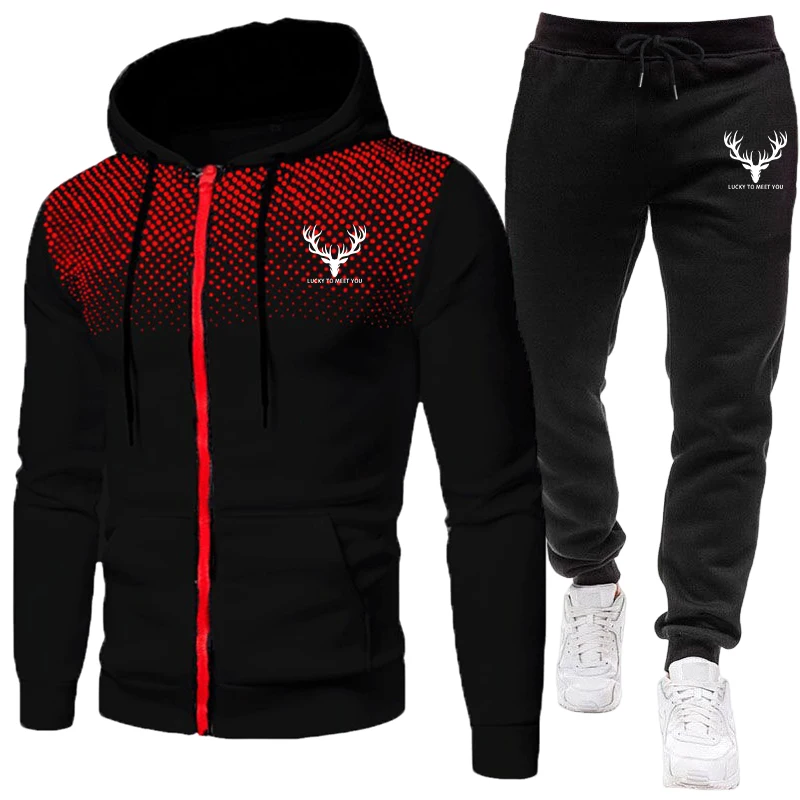 Set Hoodie dan Celana Olahraga - Street Fashion Hoodie ulasan dan harga